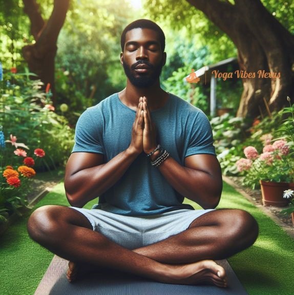 Man Practicing Gratitude and Mindfulness